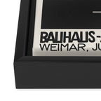 Bauhaus Exhibition Poster Weimar 1923 Framed Canvas Print Gallery Image 3