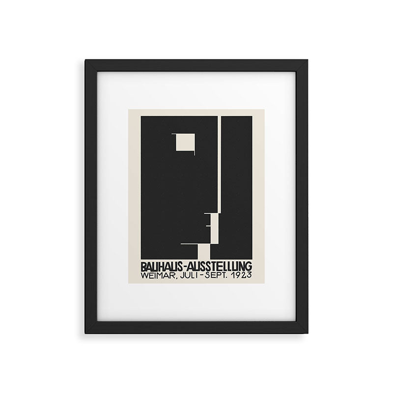 Bauhaus Exhibition Poster Weimar 1923 Framed Art Print Gallery Image 4