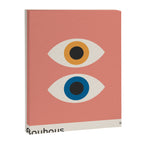 Bauhaus Eyes on Pink 1919 Canvas Print Gallery Image 6