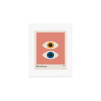 Bauhaus Eyes on Pink 1919 Art Print Gallery Image 1