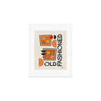 Cocktail Retro Old Fashioned Art Print Gallery Image 1