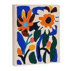 Quirky Flower Colorful Painting Canvas Print Gallery Image 6