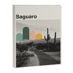 Saguaro National Park Mid Century Modern Travel Poster Canvas Print Gallery Image 6