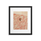 Sleeping Woman in Stripes Matisse Style 2 Framed Art Print Gallery Image 5