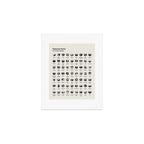 US National Park Minimalist Checklist Art Print Gallery Image 1