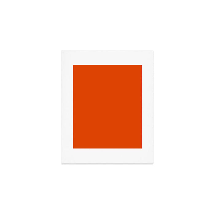 Burnt Orange Art Print Gallery Image 1