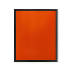 Burnt Orange Framed Canvas Print Gallery Image 3