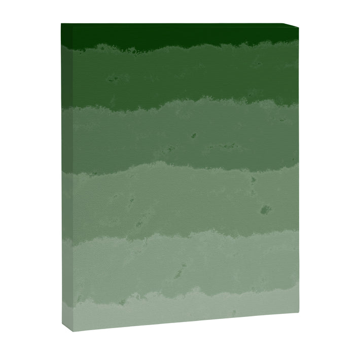Forest Green Cloud Layers Canvas Print Gallery Image 1