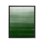 Forest Green Paint Gradient Framed Canvas Print Gallery Image 8