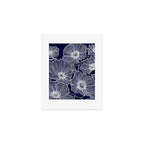 Indigo Poppies Art Print Gallery Image 1