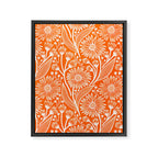 Marmalade Coneflowers Framed Canvas Print Gallery Image 8