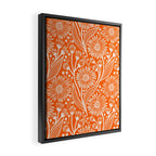 Marmalade Coneflowers Framed Canvas Print Gallery Image 2
