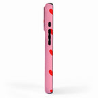 Red Heart Pattern iPhone Case Gallery Image 2
