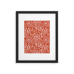 Rust Coneflowers Framed Art Print Gallery Image 6