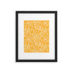 Saffron Coneflowers Framed Art Print Gallery Image 6