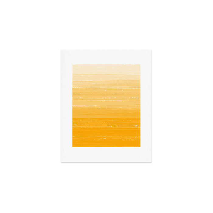 Saffron Paint Gradient Art Print Gallery Image 1