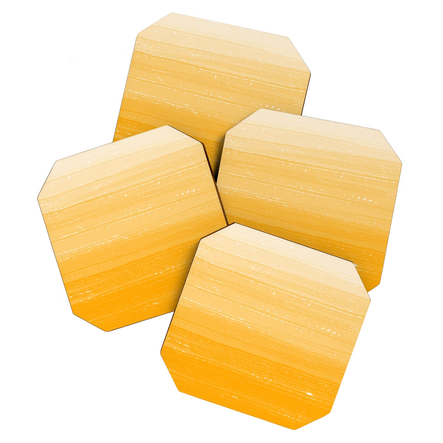 Saffron Paint Gradient Coaster Gallery Image 1