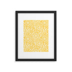 Sunshine Yellow Coneflowers Framed Art Print Gallery Image 6