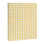 Sunshine Yellow Gingham Canvas Print Gallery Image 8