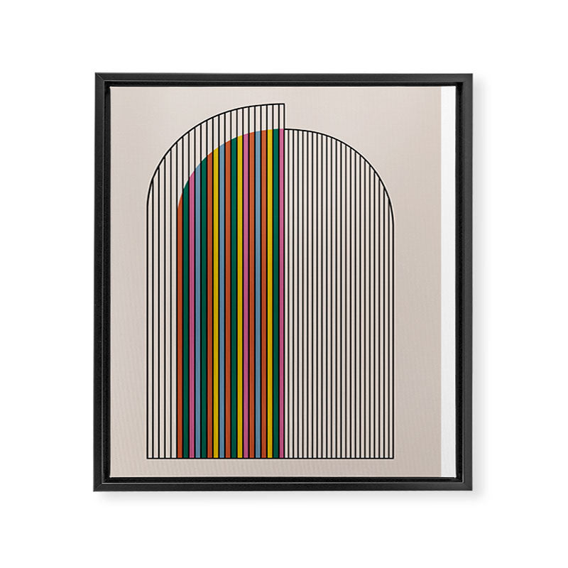 Abstract Arch III Framed Canvas Print Gallery Image 6