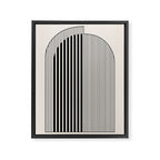 Abstract Arch Framed Canvas Print Gallery Image 8