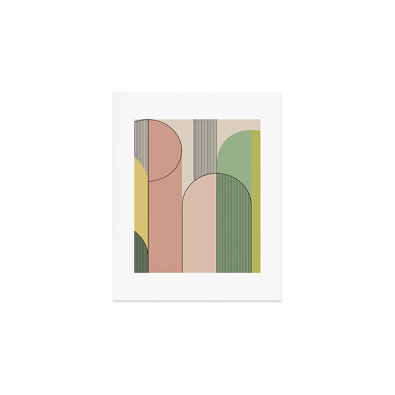 Abstract Arches I Art Print Gallery Image 1