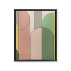 Abstract Arches I Framed Canvas Print Gallery Image 8