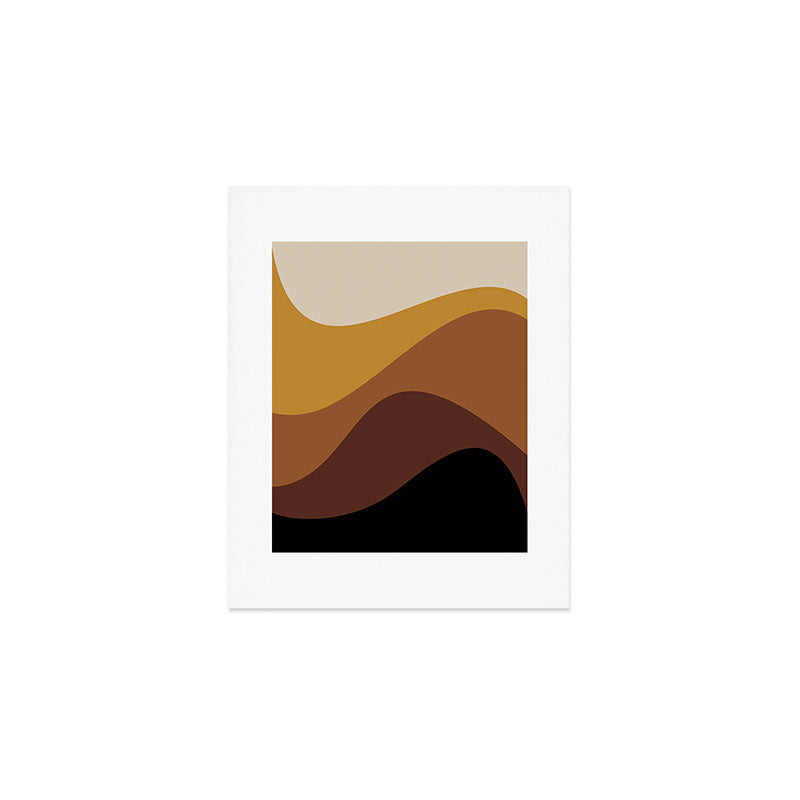 Abstract Color Waves XXVII Art Print Gallery Image 1