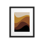 Abstract Color Waves XXVII Framed Art Print Gallery Image 5