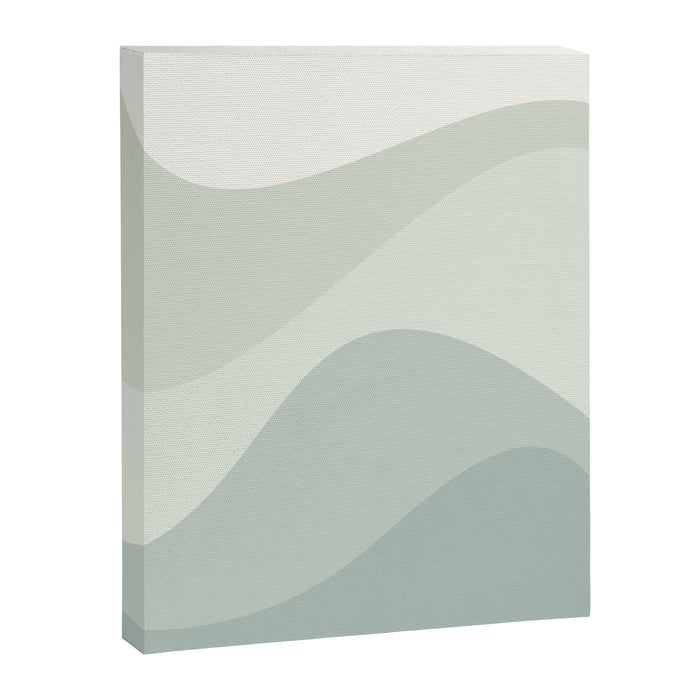 Abstract Color Waves XXXV Canvas Print Gallery Image 1