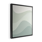 Abstract Color Waves XXXV Framed Canvas Print Gallery Image 2