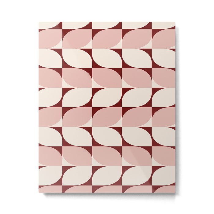 Abstract Patterned Shapes XXVIII Metal Print Gallery Image 1