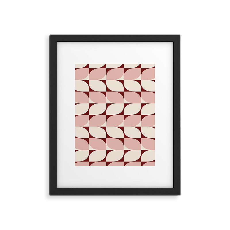 Abstract Patterned Shapes XXVIII Framed Art Print Gallery Image 6