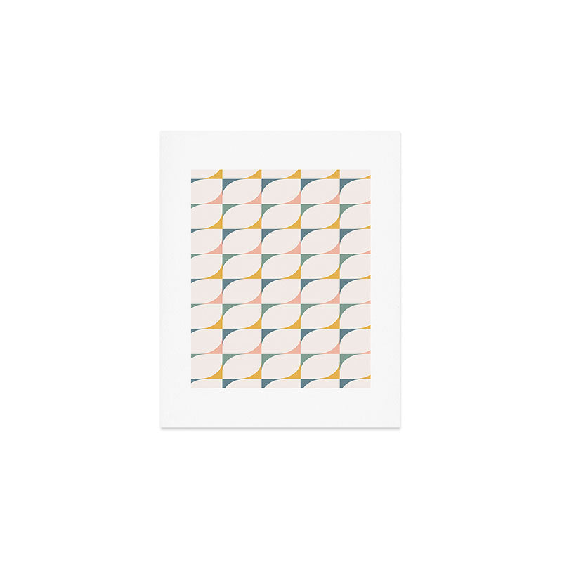 Abstract Patterned Shapes XXVI Art Print Gallery Image 1
