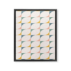 Abstract Patterned Shapes XXVI Framed Canvas Print Gallery Image 8
