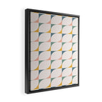 Abstract Patterned Shapes XXVI Framed Canvas Print Gallery Image 2