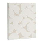 Contemporary Abstract Shapes - Neutral Off White Canvas Print Gallery Image 8
