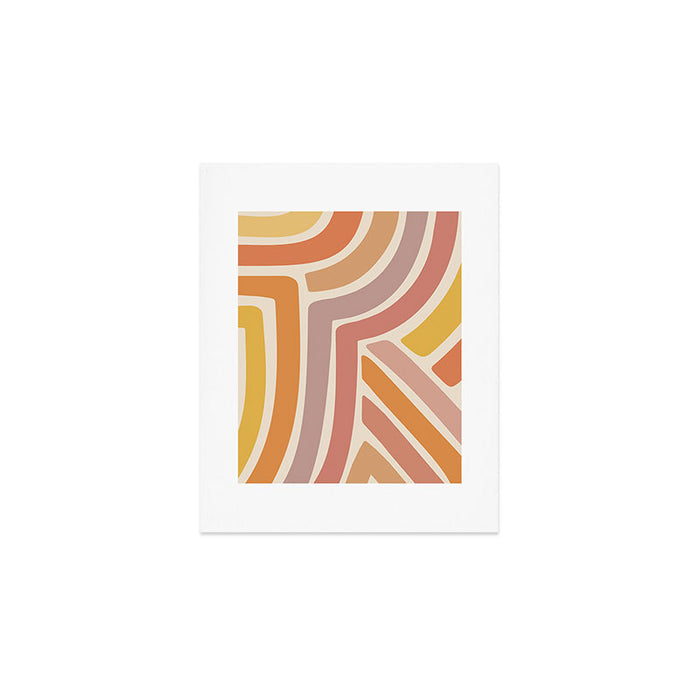 Abstract Stripes IV Art Print Gallery Image 1