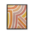Abstract Stripes IV Framed Canvas Print Gallery Image 8