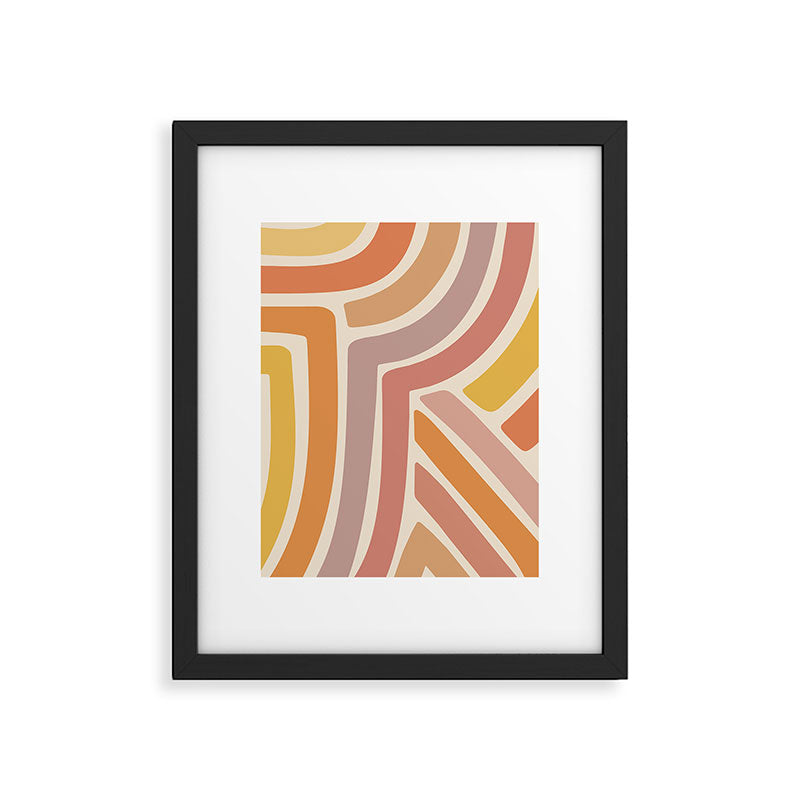 Abstract Stripes IV Framed Art Print Gallery Image 6