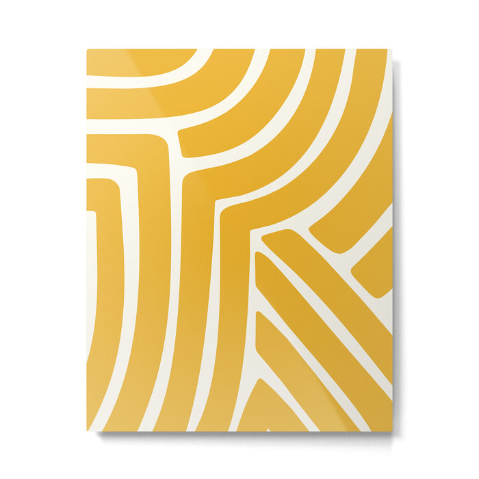 Abstract Stripes LXIII Metal Print Gallery Image 1