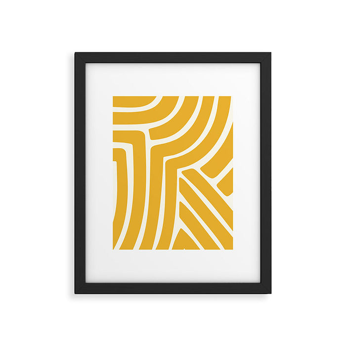 Abstract Stripes LXIII Framed Art Print Gallery Image 1