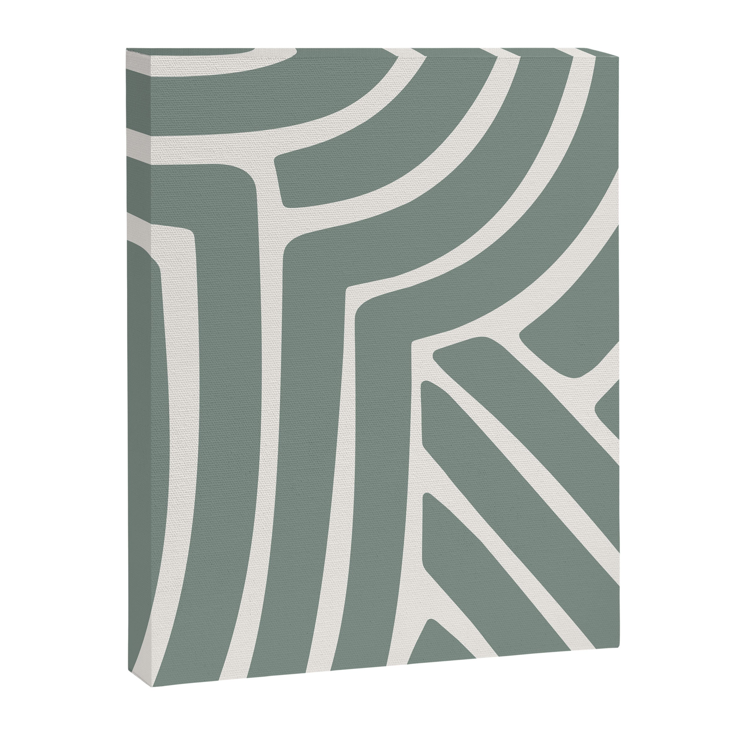 Abstract Stripes LXV Canvas Print Gallery Image 6