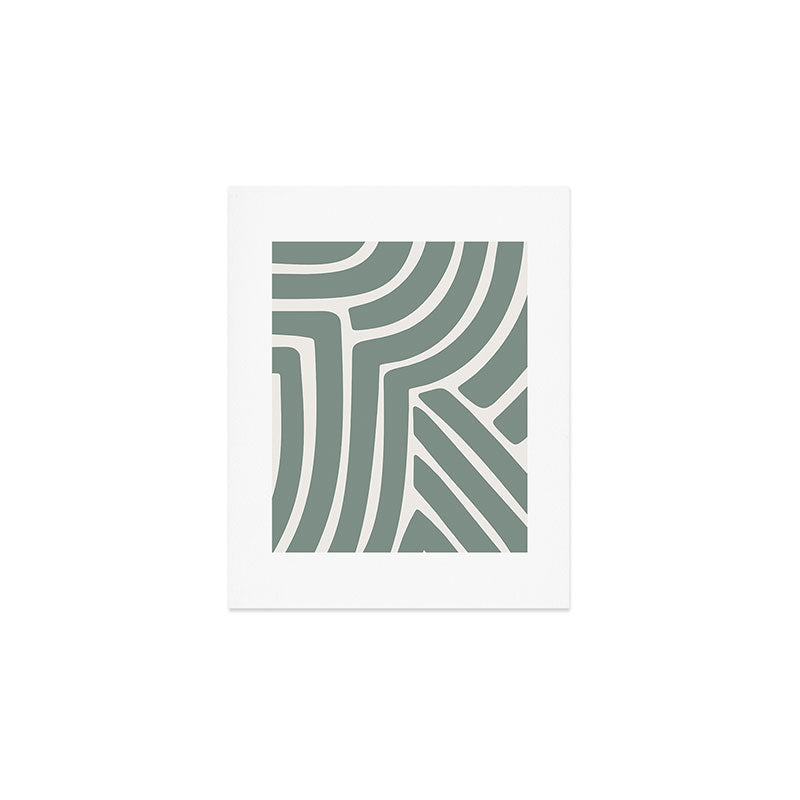Abstract Stripes LXV Art Print Gallery Image 1
