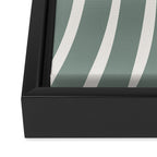 Abstract Stripes LXV Framed Canvas Print Gallery Image 3