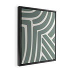 Abstract Stripes LXV Framed Canvas Print Gallery Image 2