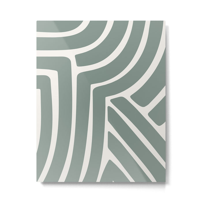Abstract Stripes LXV Metal Print Gallery Image 1