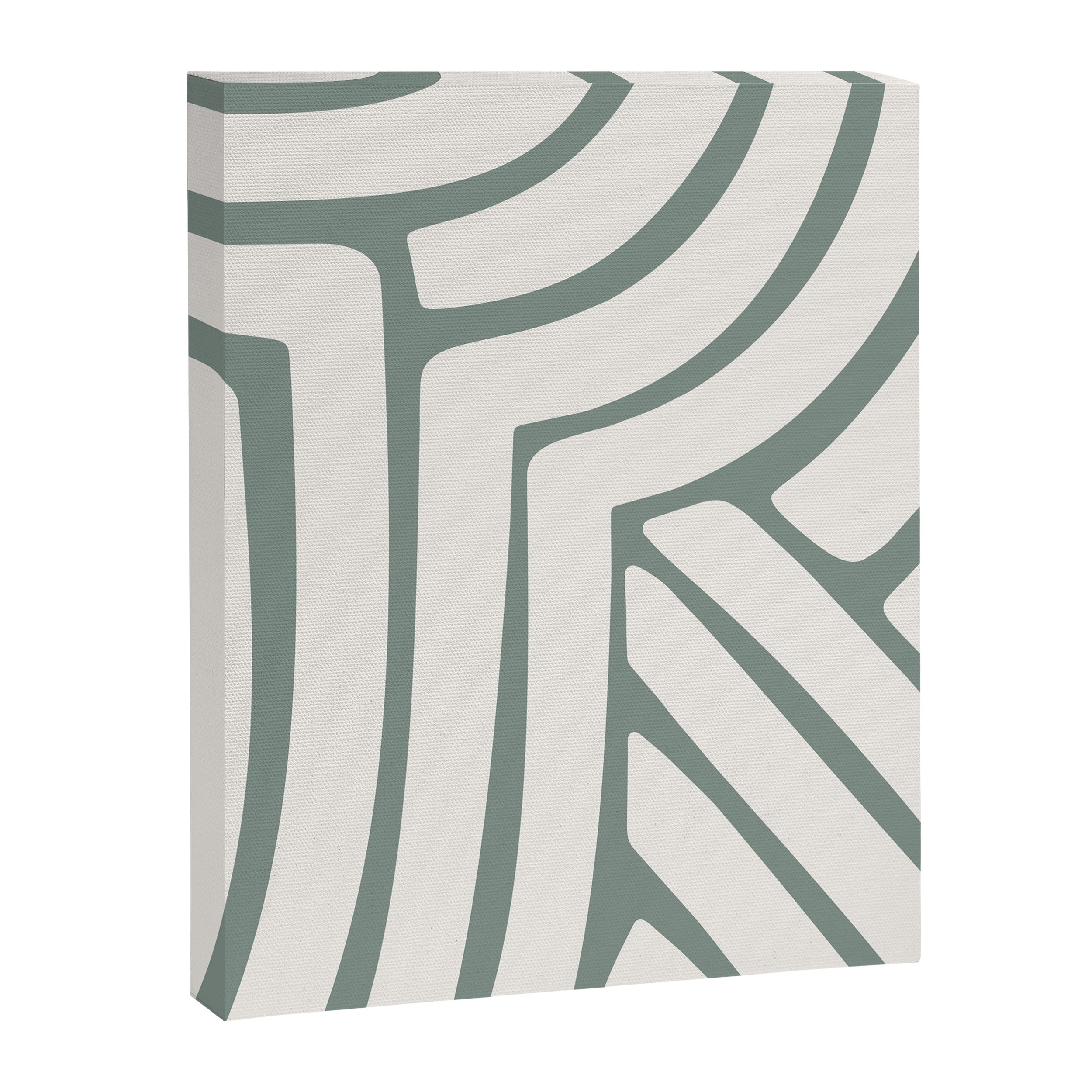 Abstract Stripes LXVI Canvas Print Gallery Image 6