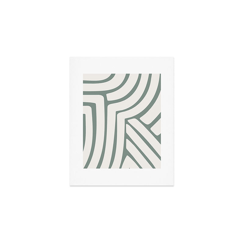 Abstract Stripes LXVI Art Print Gallery Image 1