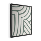 Abstract Stripes LXVI Framed Canvas Print Gallery Image 2